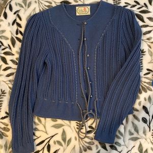 Vintage dark blue sweater